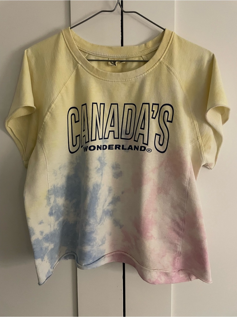 Canada's Wonderland Tie-Dye Short Sleeve Tee XL